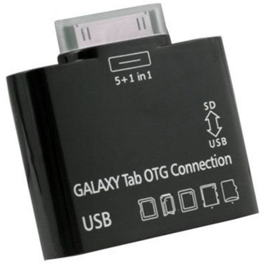 Αντάπτορας OTG USB-A - SD Card Reader 30-Pin - Χρώμα: Μαύρο