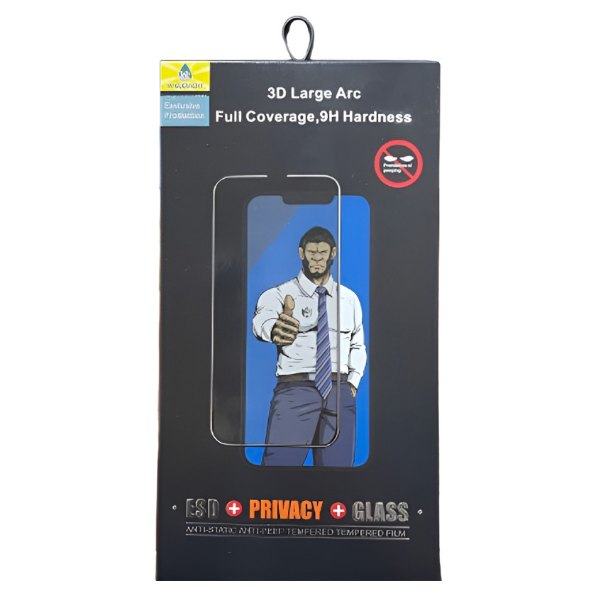 Welement Privacy Full Cover Full Glue Tζαμάκι Προστασίας Οθόνης για Samsung Galaxy A56 - Χρώμα: Μαύρο