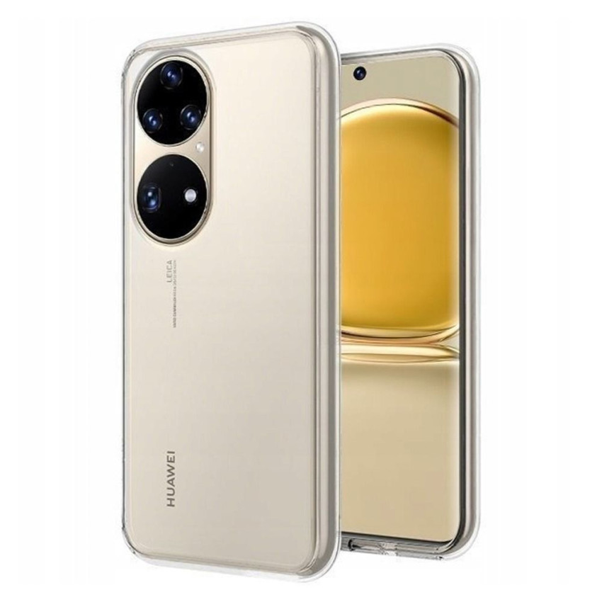 Θήκη Πλάτης Σιλικόνης Απλή για Honor 50 Pro - Χρώμα: Διάφανο