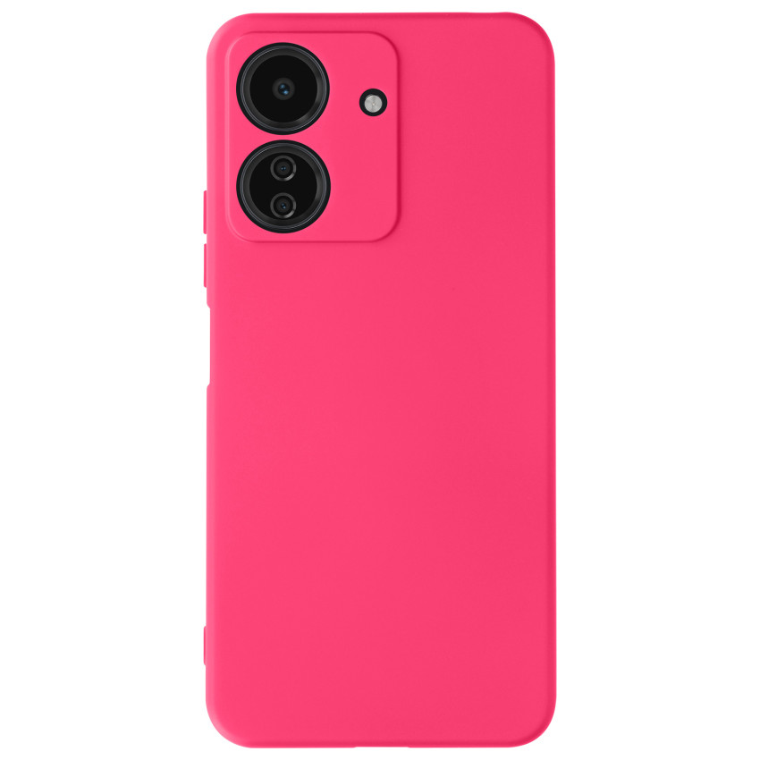 Θήκη Πλάτης Σιλικόνης Απλή για Xiaomi Redmi A5 - Χρώμα: Φούξια