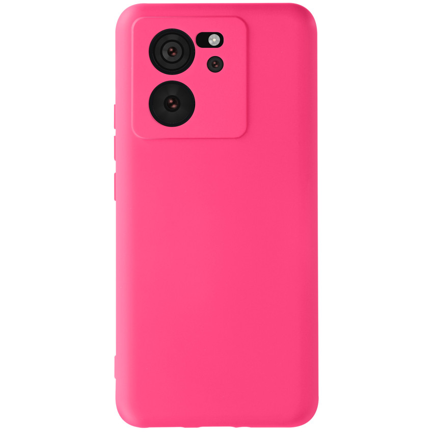 Θήκη Πλάτης Σιλικόνης Soft για Xiaomi Mi 13T - Χρώμα: Φούξια