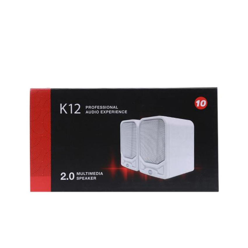 K12 Μίνι USB 2.0 Multimedia Ηχεία για Υπολογιστή - Χρώμα: Μαύρο