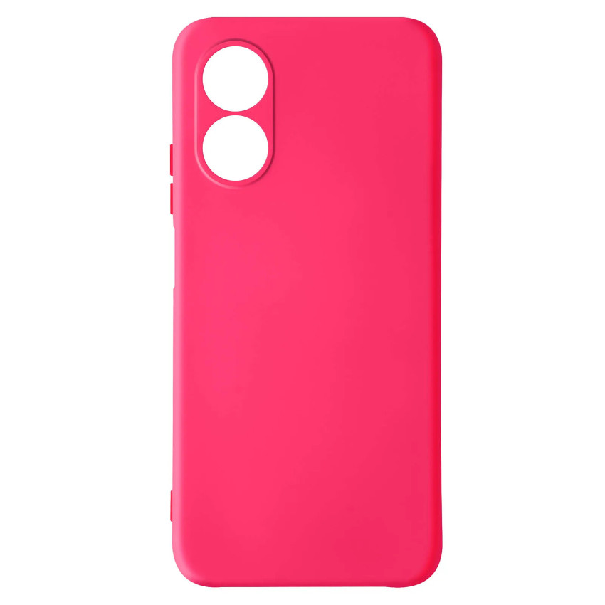 Θήκη Πλάτης Σιλικόνης Soft για Oppo A17 - Χρώμα: Φούξια