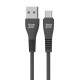 Bluestar DC99C Καλώδιο USB-A σε Type-C 12W 1m - Χρώμα: Μαύρο
