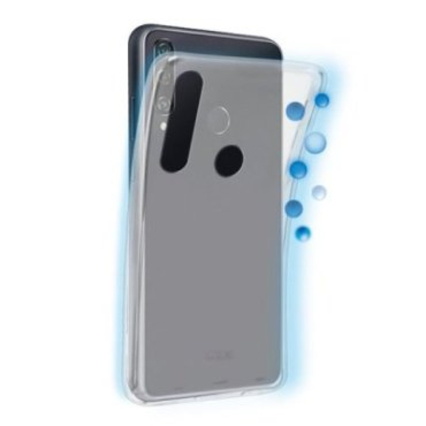 Θήκη Πλάτης Σιλικόνης Απλή για iPhone XS Max - Χρώμα: Ημιδιάφανο