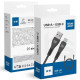 Bluestar DC99C Καλώδιο USB-A σε Type-C 12W 1m - Χρώμα: Μαύρο