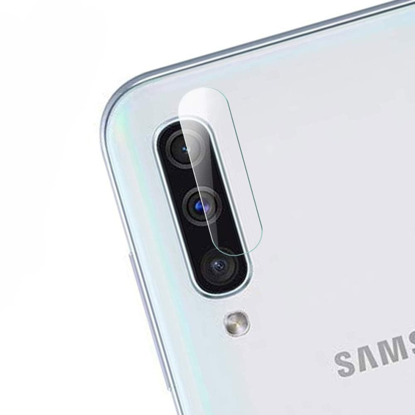 Full Glue Full Cover Full Glue Tζαμάκι Προστασίας Πίσω Κάμερας για Samsung Galaxy A50 - Χρώμα: Διάφανο