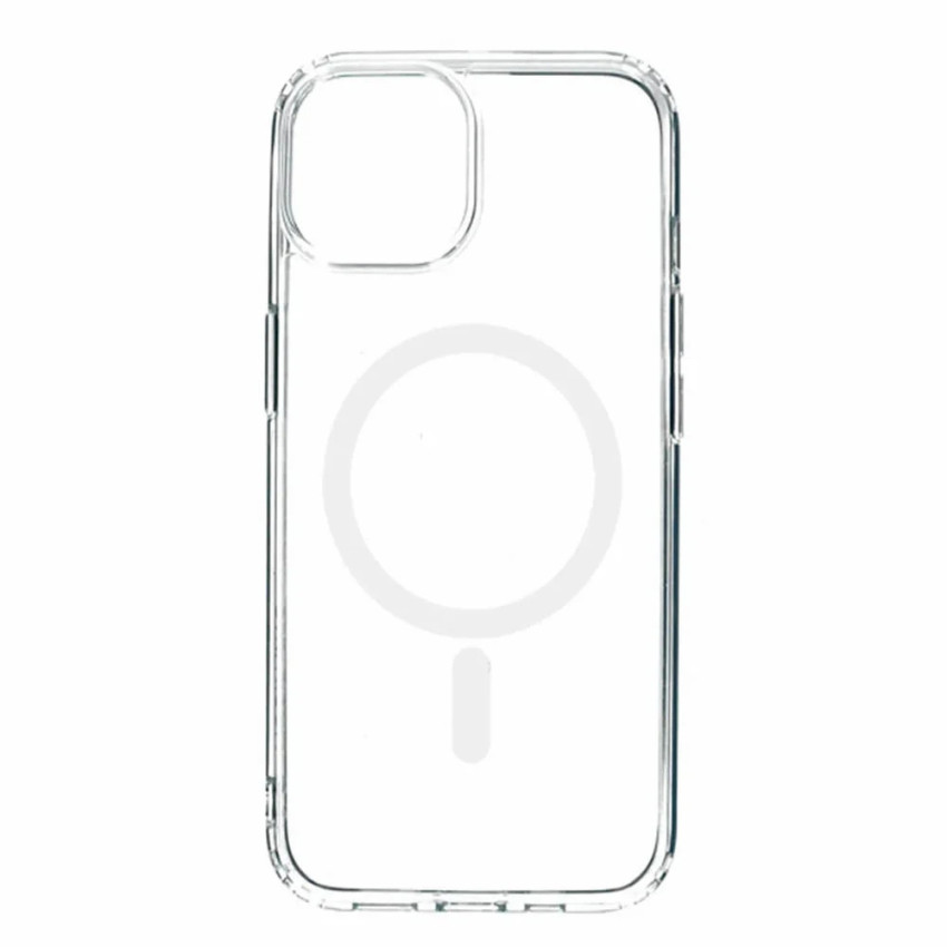 Θήκη Πλάτης Σιλικόνης MagSafe για Apple iPhone 16 Pro - Χρώμα: Διάφανο
