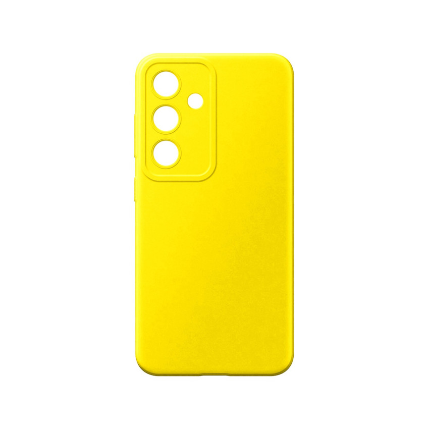 Θήκη Πλάτης Σιλικόνης Soft για Samsung Galaxy S24 Plus - Χρώμα: Κίτρινο