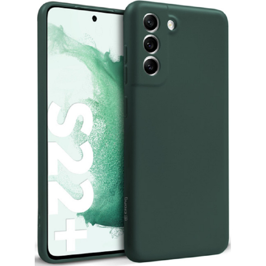 Θήκη Πλάτης Σιλικόνης Soft για Samsung Galaxy S21 Plus - Χρώμα: Σκούρο Πράσινο