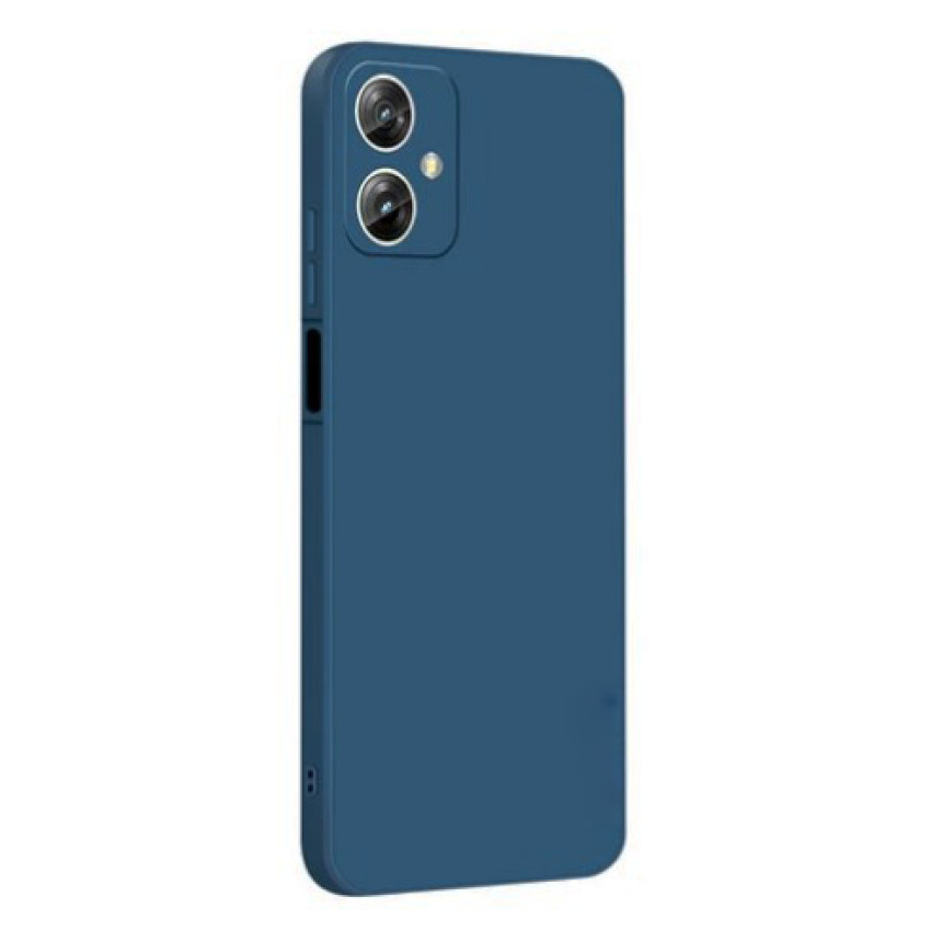 Θήκη Πλάτης Σιλικόνης Soft για Motorola G54 - Χρώμα: Σκούρο Μπλε