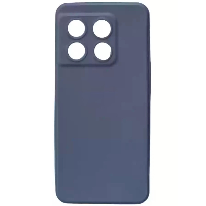 Θήκη Πλάτης Σιλικόνης Soft για Oneplus 10T - Χρώμα: Σκούρο Μπλε