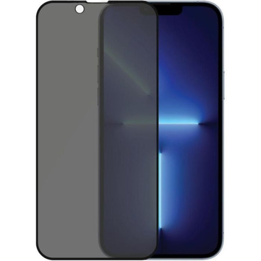 Privacy Full Cover Full Glue Tζαμάκι Προστασίας Οθόνης για Apple iPhone 13/13 Pro