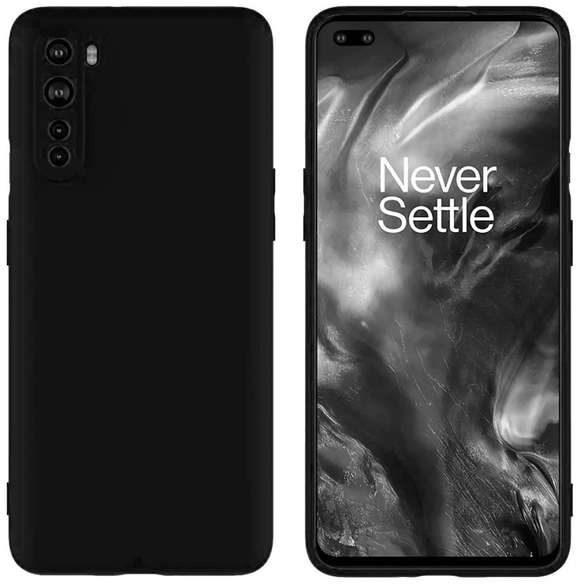 Θήκη Πλάτης Σιλικόνης Soft για Oneplus Nord 5G - Χρώμα: Μαύρο