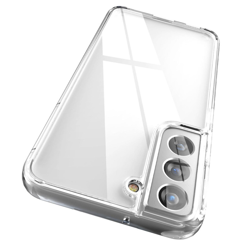 Θήκη Πλάτης Σιλικόνης Απλή για Samsung Galaxy S21 FE - Χρώμα: Διάφανο
