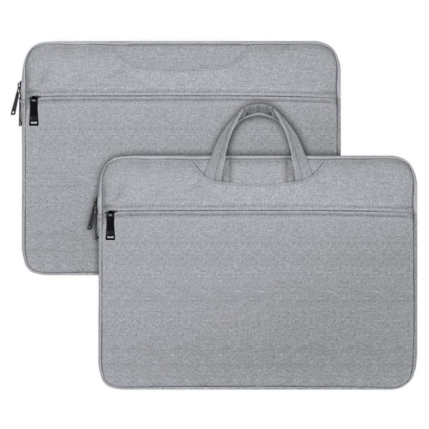 DUX DUCIS Horizontal Handbag LBTC Θήκη Τσάντα για Tablet / Macbook / Laptop 14'' - 15.4'' - Χρώμα: Απαλό Γκρι