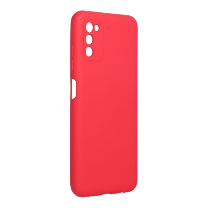 Θήκη Πλάτης Σιλικόνης Soft για Samsung Galaxy A03S - Χρώμα: Κόκκινο
