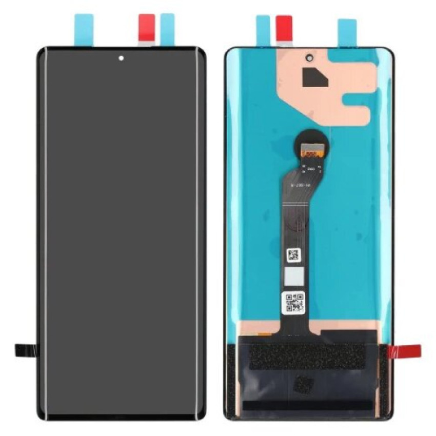 OEM Οθόνη LCD με Μηχανισμό Αφής για Huawei Honor 70 - Χρώμα: Μαύρο