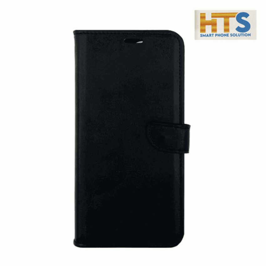 HTS Θήκη Βιβλίο με Κλίπ για Samsung Galaxy XCover Pro - Χρώμα: Μαύρο