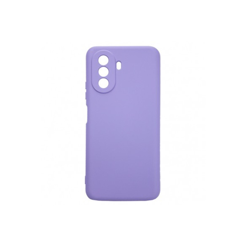 Θήκη Πλάτης Σιλικόνης Soft για Huawei Nova Y70 - Χρώμα: Λιλά