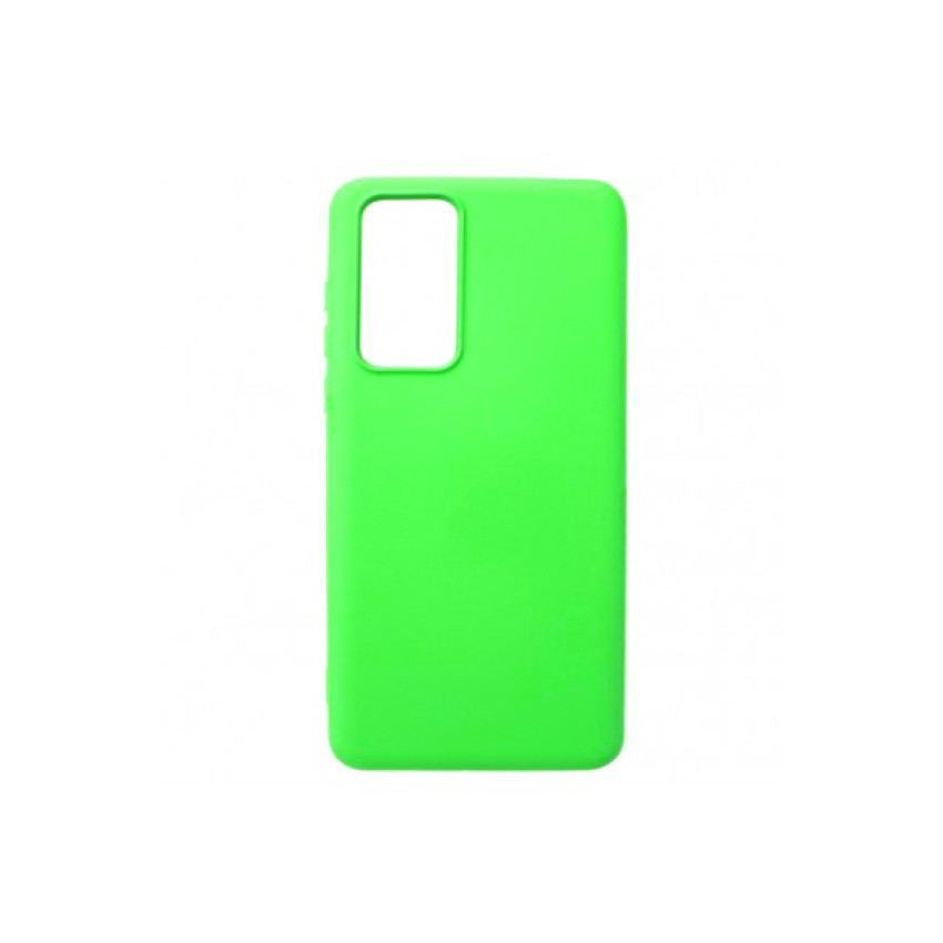 Θήκη Πλάτης Σιλικόνης Απλή για Huawei P40 - Χρώμα: Πράσινο
