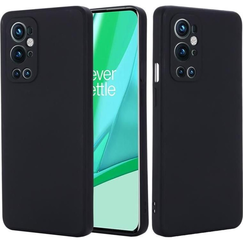 Θήκη Πλάτης Σιλικόνης Soft για Oneplus 9 Pro - Χρώμα: Μαύρο