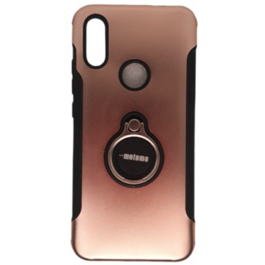 Σκληρή Θήκη Πλάτης Motomo με Βάση Στήριξης για Xiaomi Redmi Note 5 - Χρώμα: Ρόζ Χρυσό