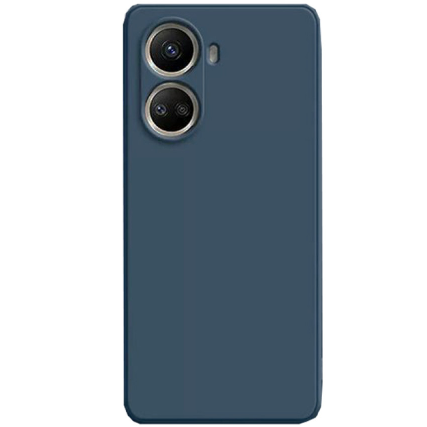 Θήκη Πλάτης Σιλικόνης Soft για Huawei Nova 10 SE - Χρώμα: Σκούρο Μπλε