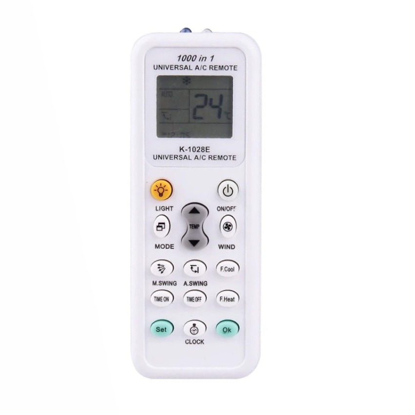 K-1028E Universal A/C Remote Control for Air Conditioner - Χρώμα: Λευκό