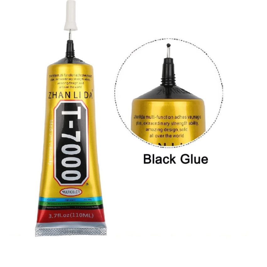 Zhanlida - T7000 Κόλλα σιλικόνης Μαύρη / Silicon Glue Black 15ml