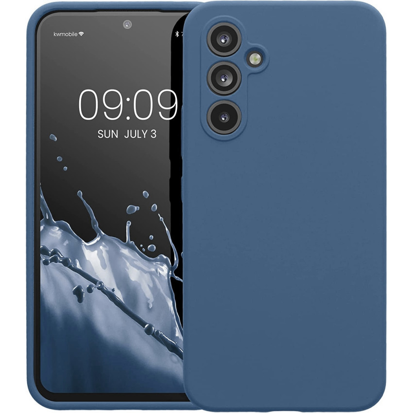 Θήκη Πλάτης Σιλικόνης Soft για Samsung Galaxy A54 - Χρώμα: Απαλό Μπλε