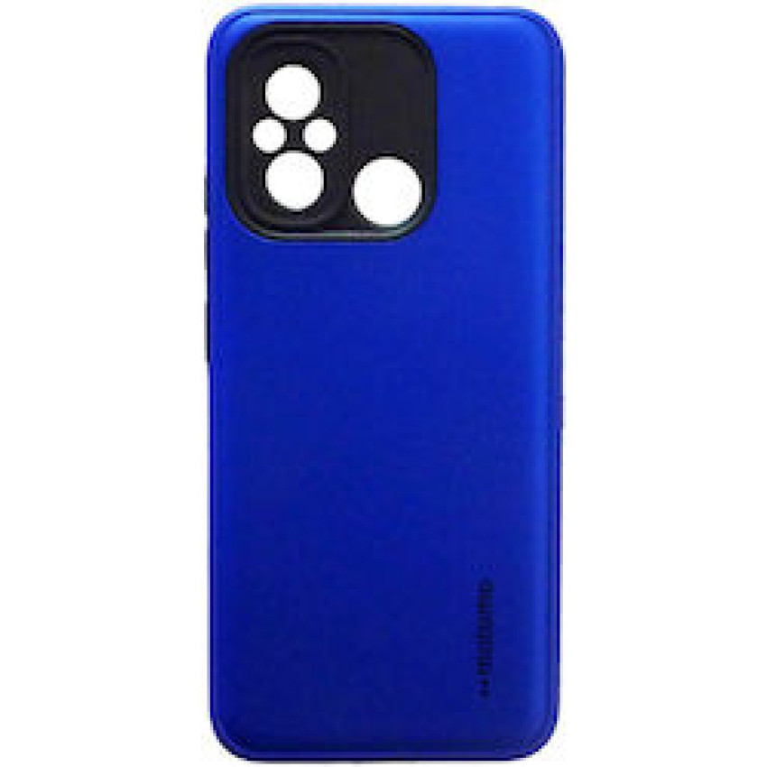 Σκληρή Θήκη Πλάτης Motomo για Xiaomi Redmi 12C - Χρώμα: Μπλέ