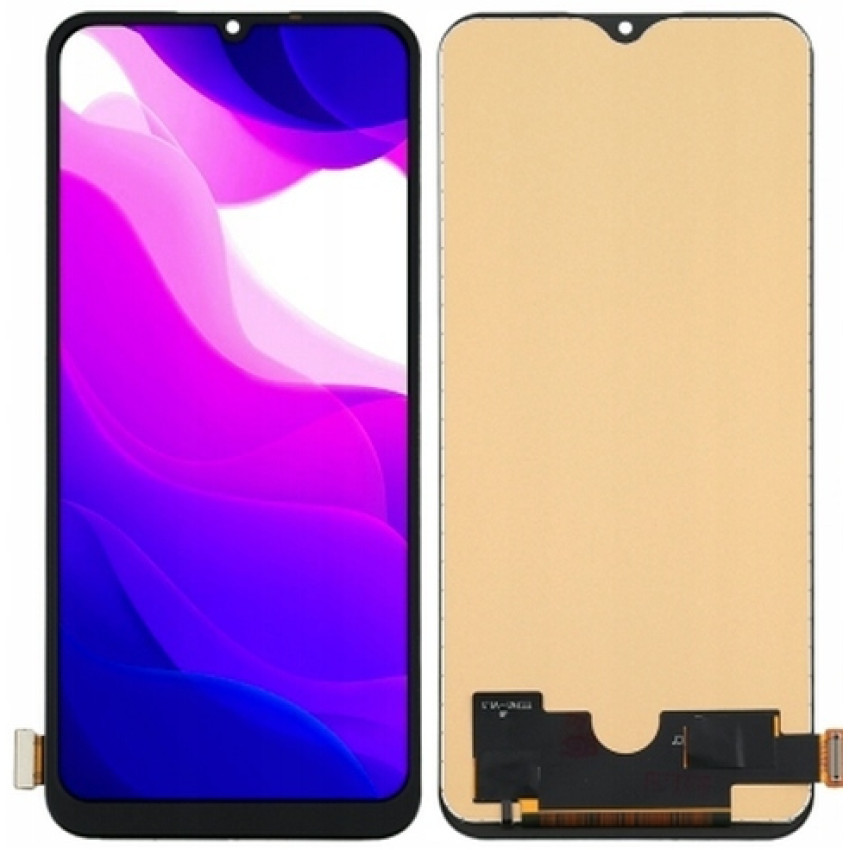 TFT Οθόνη LCD με Μηχανισμό Αφής για Xiaomi Mi 10 Lite - Χρώμα: Μαύρο