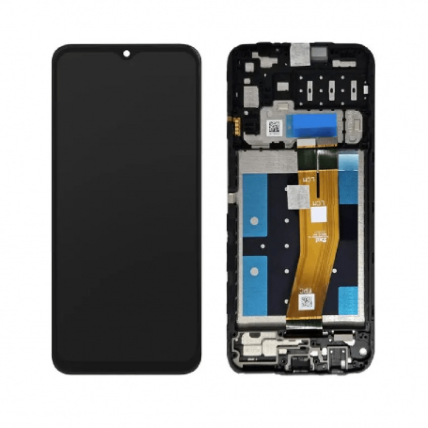 Incell Οθόνη LCD με Μηχανισμό Αφής Assembly και Πλαίσιο για Samsung Galaxy M14 5G M146B - Χρώμα: Μαύρο