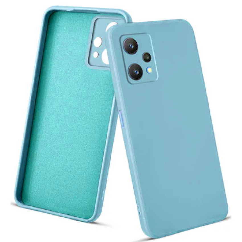 Θήκη Πλάτης Σιλικόνης Soft για Oneplus Nord CE 2 Lite - Χρώμα: Γαλάζιο
