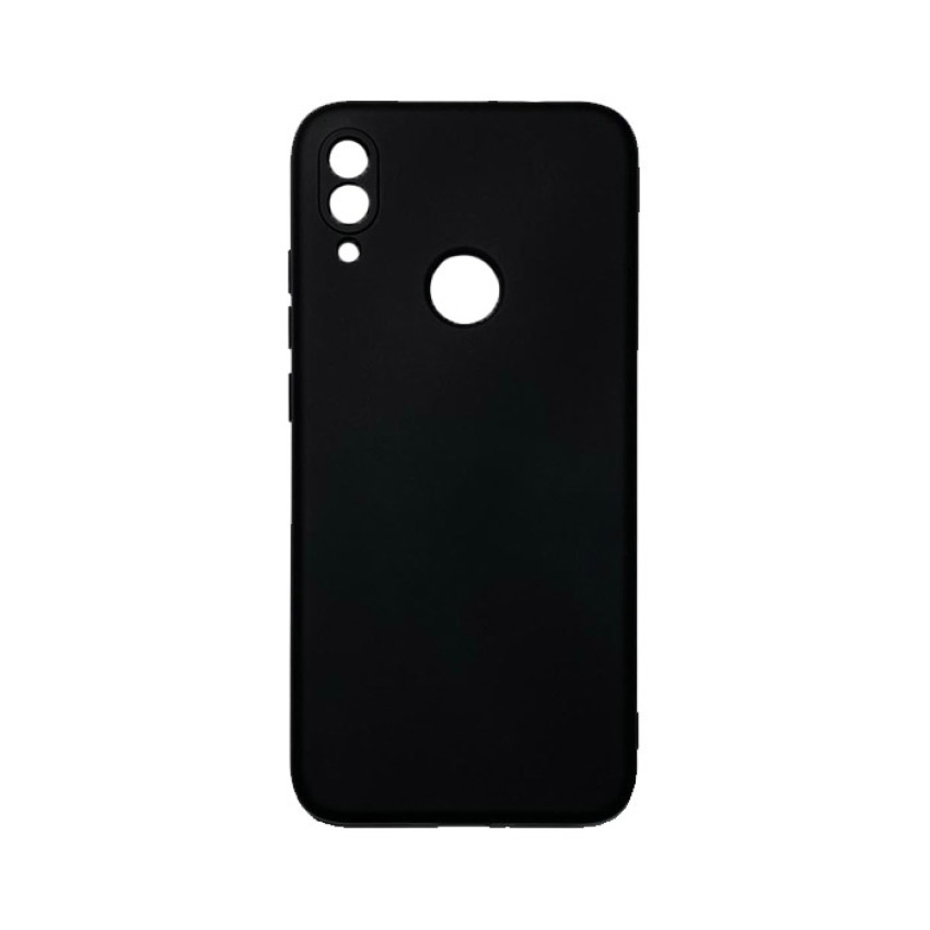 Θήκη Πλάτης Σιλικόνης Soft για Xiaomi Redmi Note 7 - Χρώμα: Μαύρο