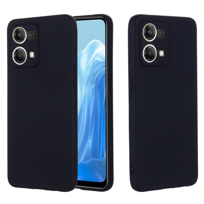 Θήκη Πλάτης Σιλικόνης Soft για Oppo Reno7 5G - Χρώμα: Μαύρο