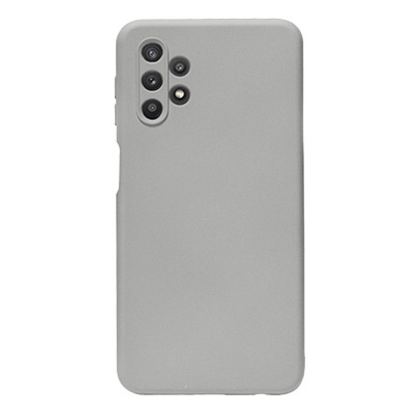 Θήκη Πλάτης Σιλικόνης Soft για Samsung Galaxy A32 5G - Χρώμα: Γκρί