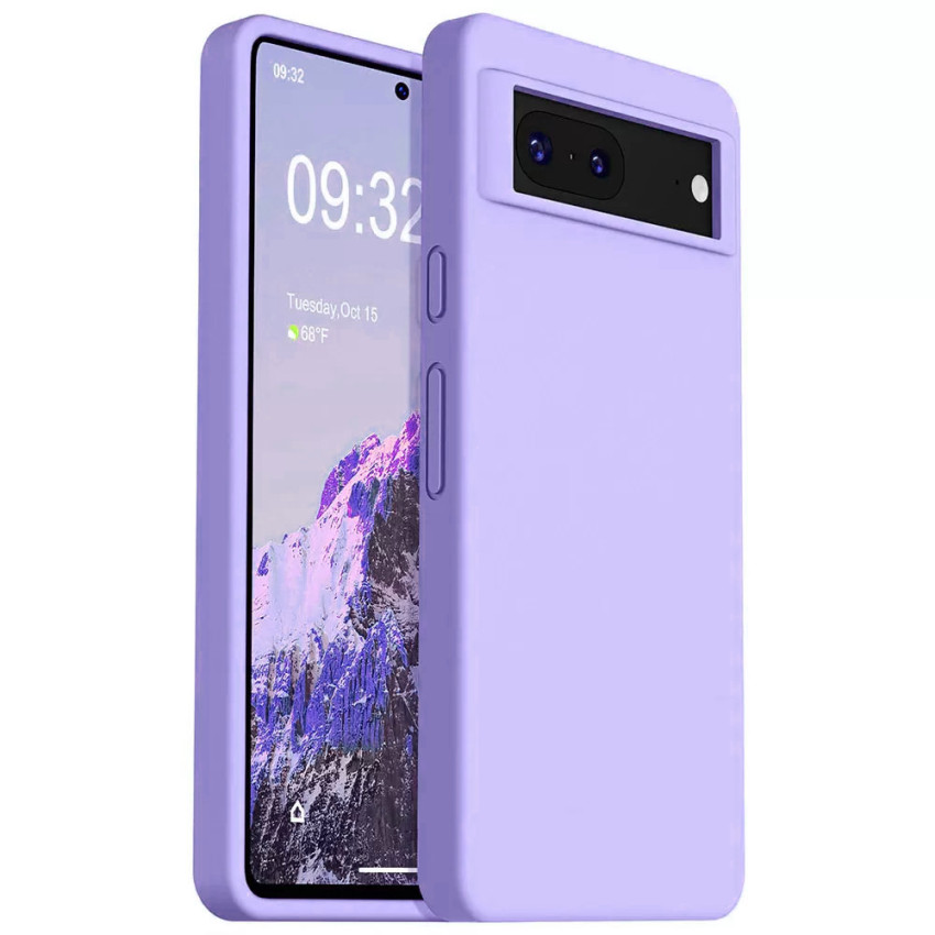 Θήκη Πλάτης Σιλικόνης Soft για Google Pixel 7 - Χρώμα: Λιλά
