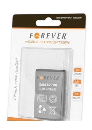 Battery Forever (same as AB663450BU) for Samsung B2700 - 1400mAh