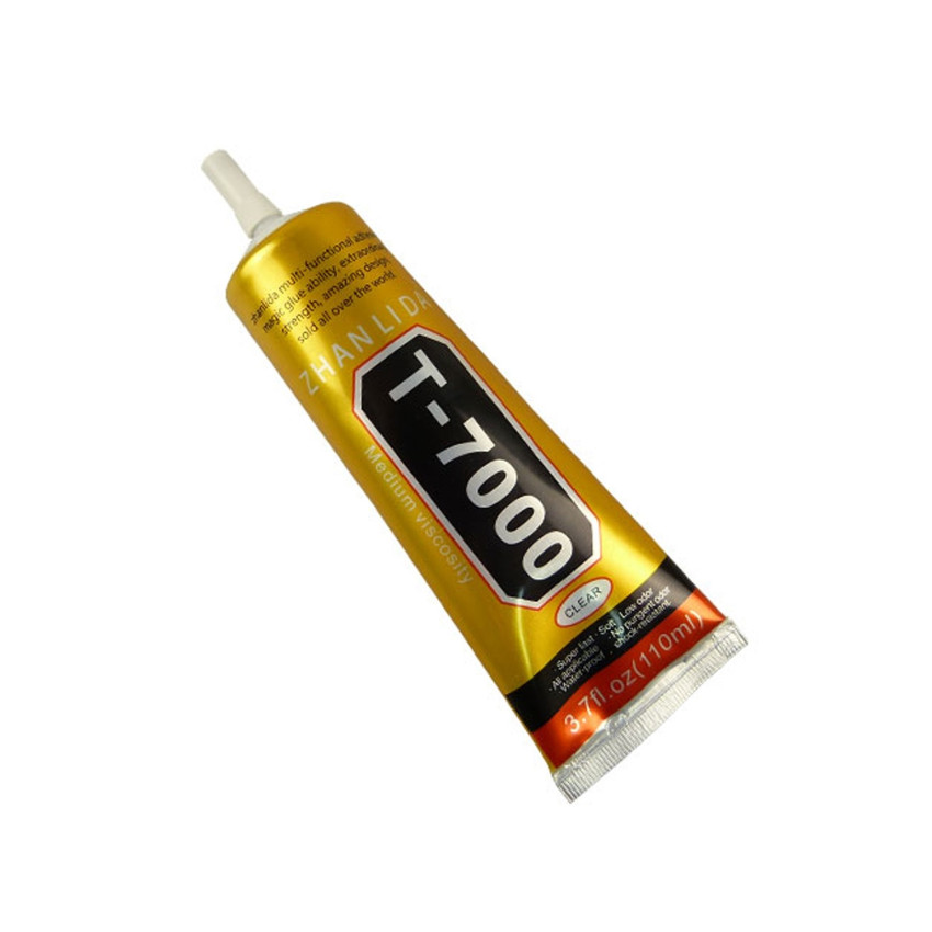 Zhanlida - T7000 Κόλλα σιλικόνης Μαύρη / Silicon Glue Black  50ml