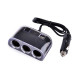 Olesson - InCar USB & Three Sockets no.1506 2 θύρες usb/3 πρίζες αυτοκινήτου