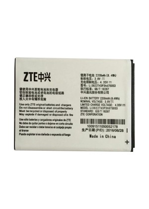 Battery ZTE Li3822t43p3h675053 for Blade Q Lux - 3.8v 2200mah