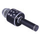 WS-858 Wireless Bluetooth Karaoke Handheld Microphone USB KTV Player Bluetooth Mic Speaker Record Music - Χρώμα: Μαύρο
