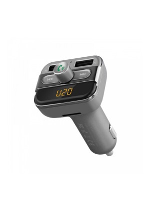Car charger Earldom ET-M11 2 USB 3.4A and FM radio with remote