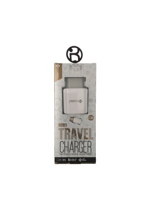 Cokike Travel Charger (CH-3) 2.4A & MicroUSB Cable