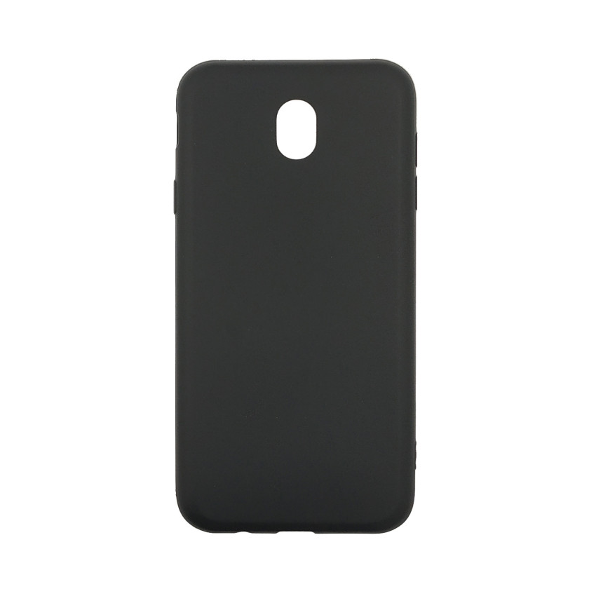 Θήκη Πλάτης Σιλικόνης Απλή για Samsung J730F Galaxy J7 2017 - Χρώμα: Μαύρο