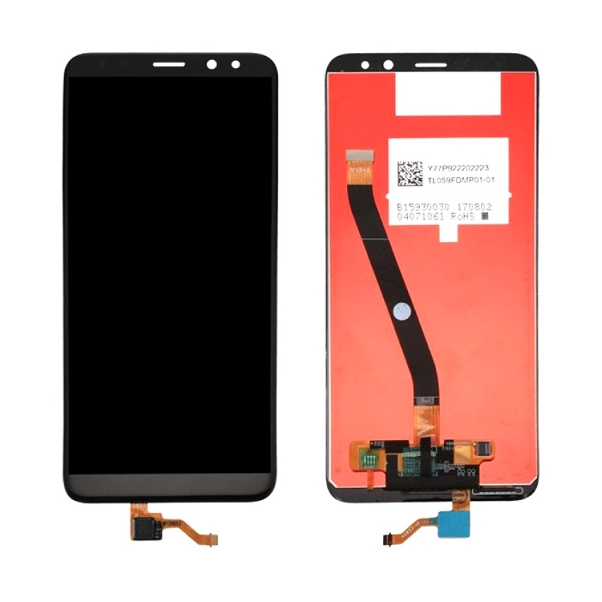 OEM Οθόνη LCD με Μηχανισμό Αφής για Huawei Mate 10 Lite - Χρώμα: Μαύρο