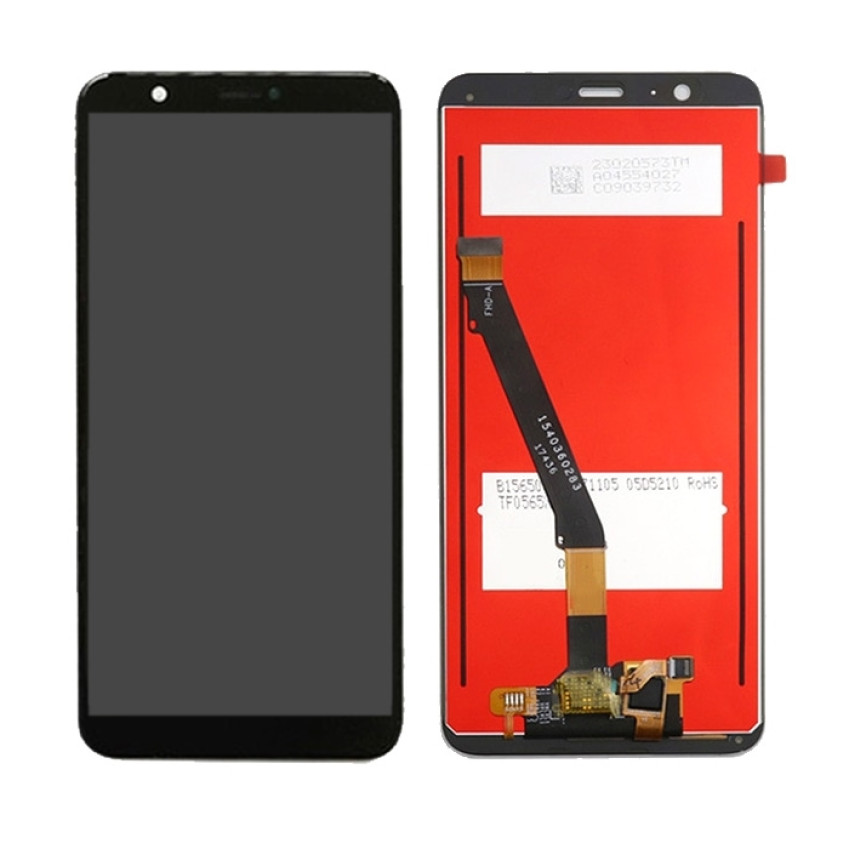 OEM Οθόνη LCD με Μηχανισμό Αφής για Huawei P Smart 2018 - Χρώμα: Μαύρο