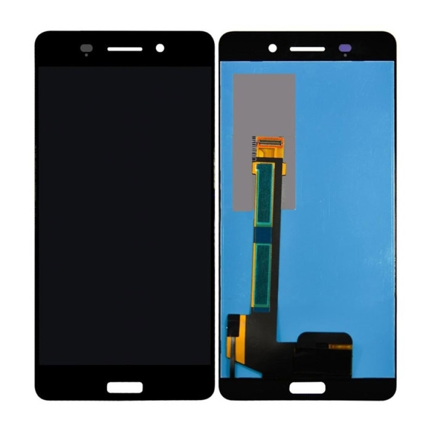 IPS Οθόνη LCD με Μηχανισμό Αφής για Nokia 6 - Χρώμα: Μαύρο